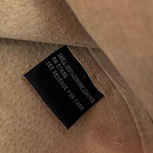 Vintage suede jacket with flare sleeves - Picture 6 of 8